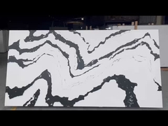 2cm 3cm 제브라 쿼츠 책상 마치 대리석 인위 돌처럼