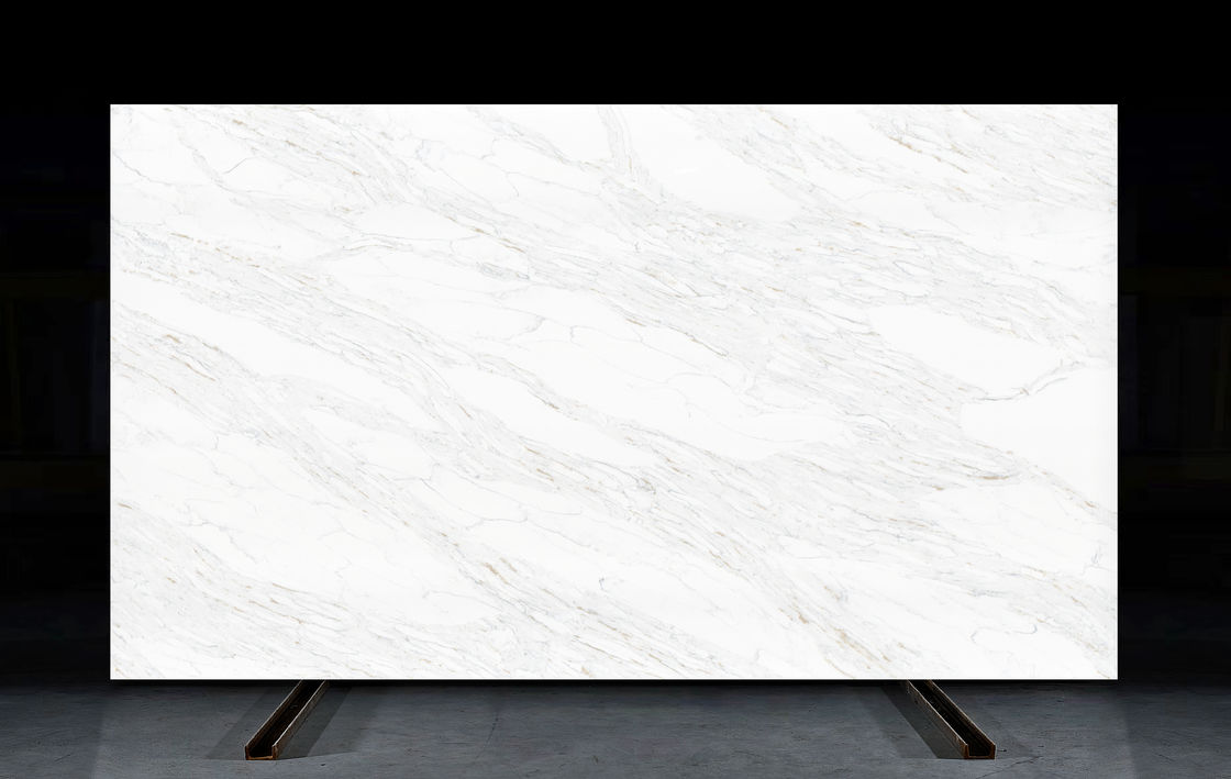 OLK7537 천연 돌 Bulgari 스타일 풍부한 질감 세부 사항 소매업체 및 계약자의 좋아하는 쿼츠 돌